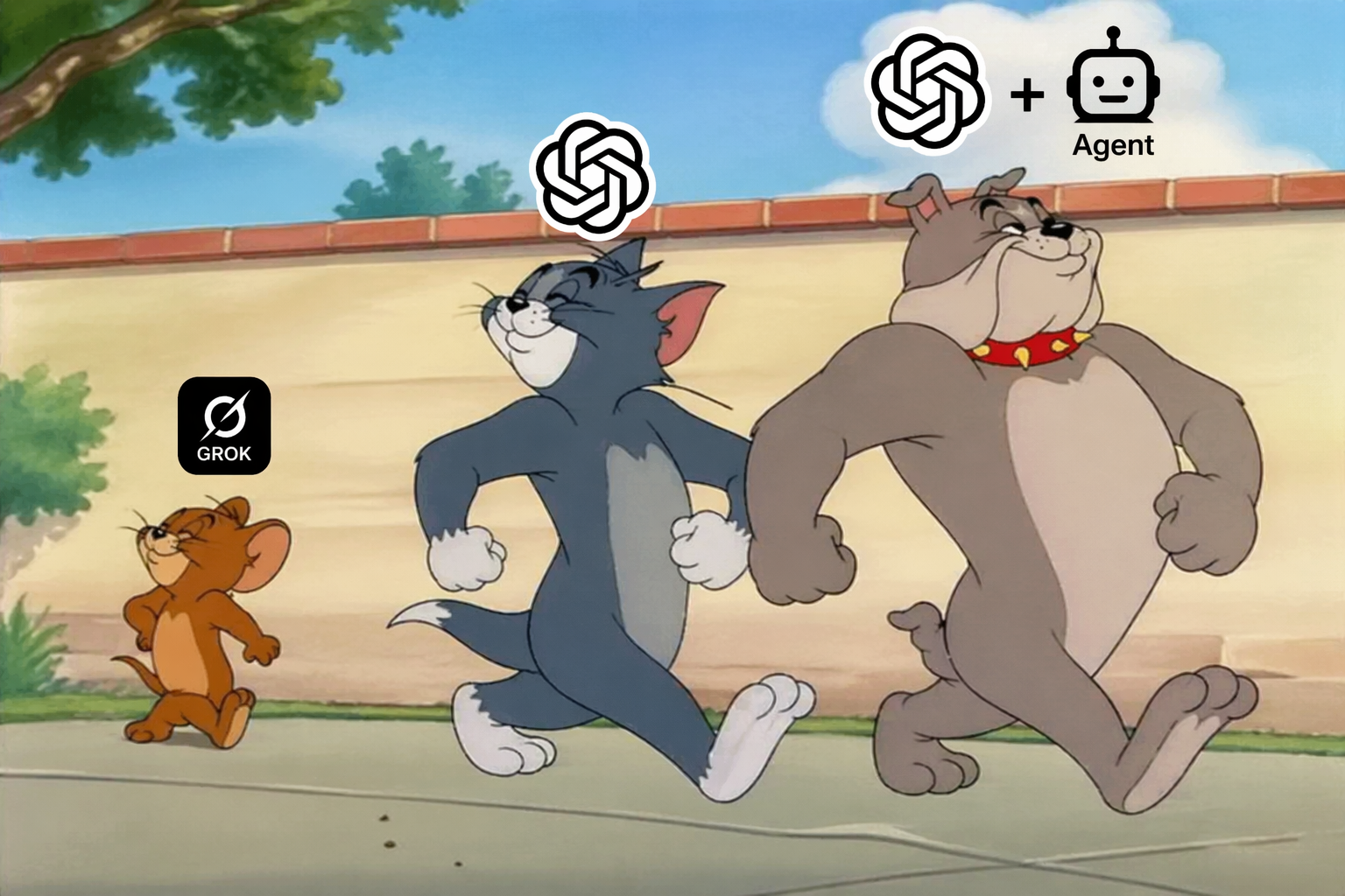 Three AI baselines of increasing strength